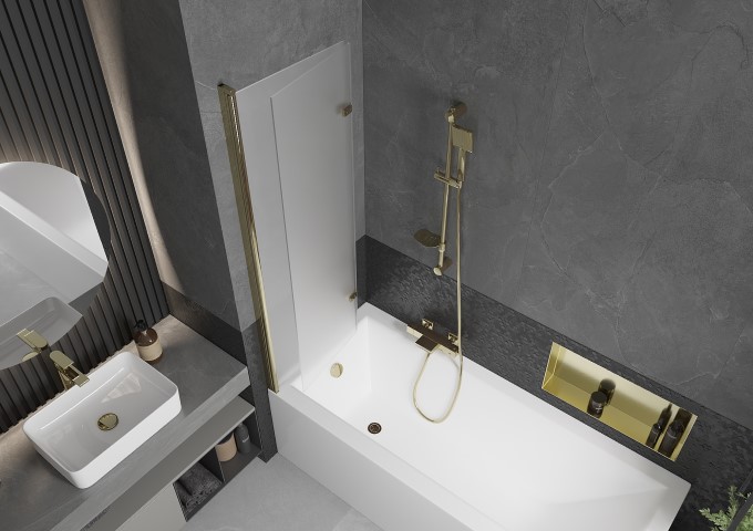 Kolumny prysznicowe złote