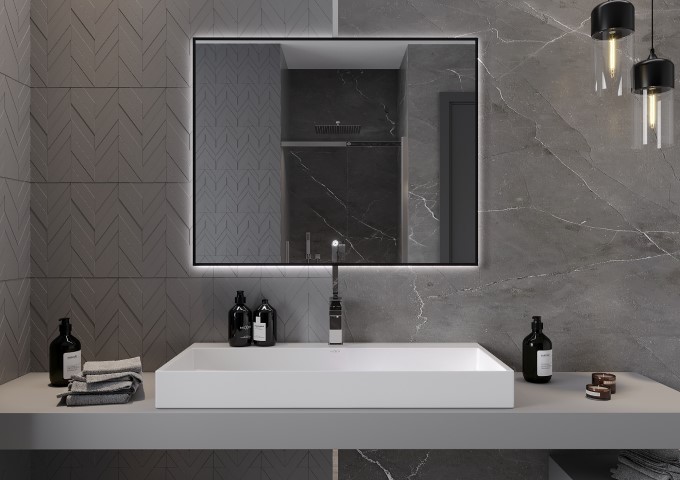 Miroirs de salle de bain 100x70cm