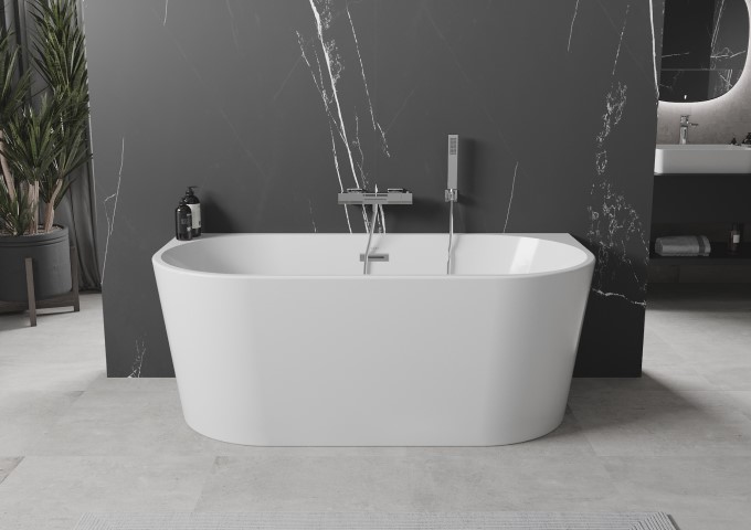 Baignoires murales autoportantes 170x80 cm