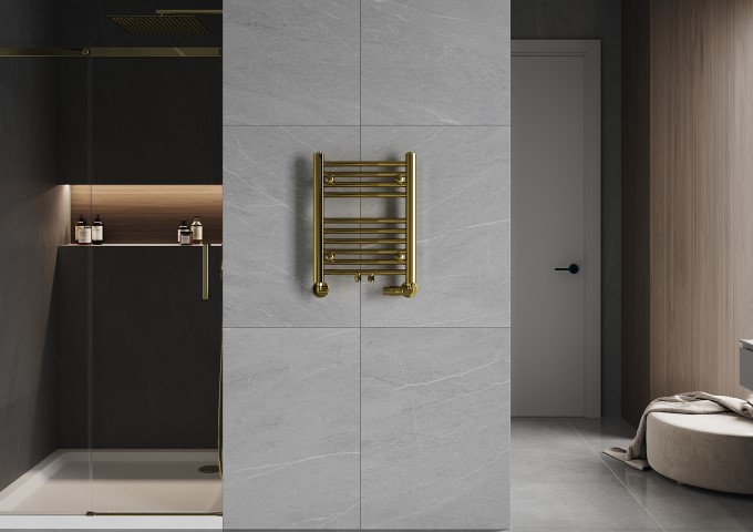 Radiateurs de salle de bains avec raccordement latéral