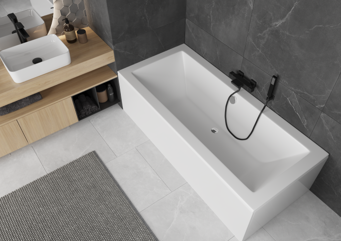 Bains rectangulaires 160x75