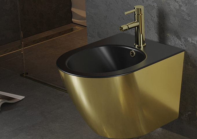 Goldene Bidet-Handbrausen
