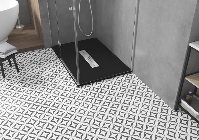 Rechteckige Duschwannen 90x100