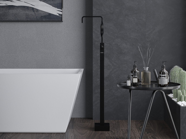 Carreaux noirs pour le sol