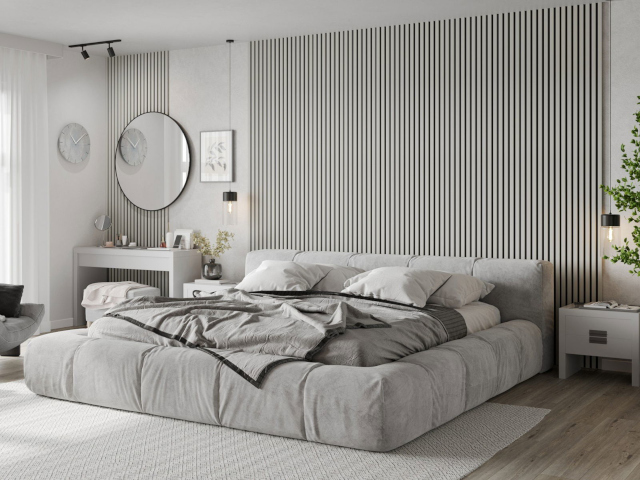 Lames murales blanches Mexen