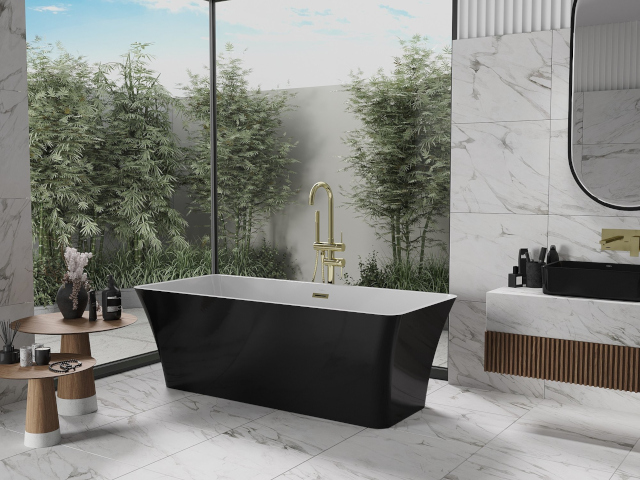 Salle de bain en marbre