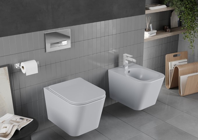 Concealed Bidet Sets Gray