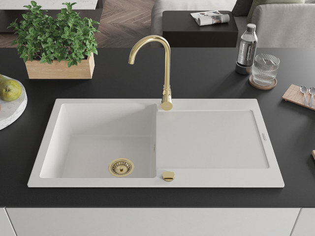 Évier 90x50 Mexen dans la cuisine
