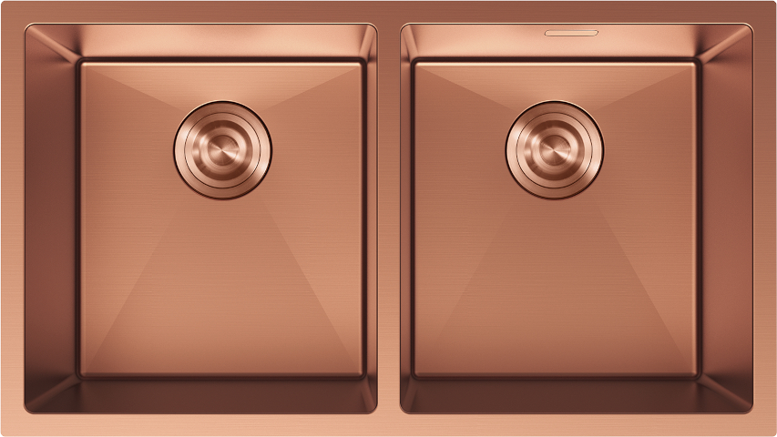 Évier en acier cuivre