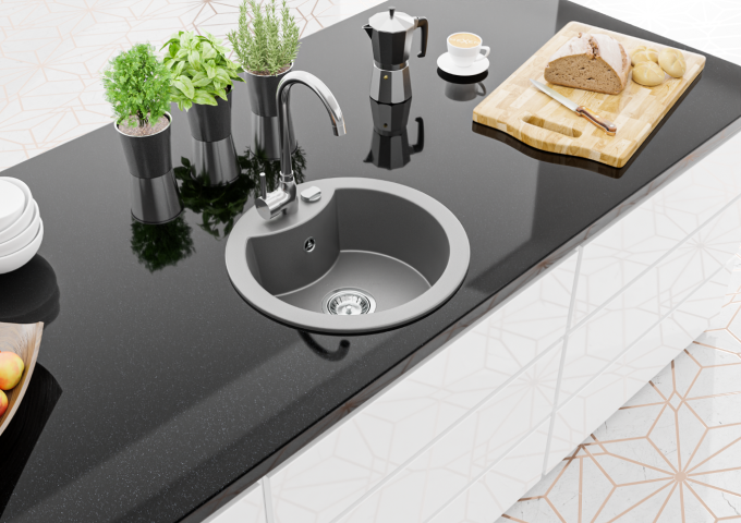 Robinets de cuisine hauts