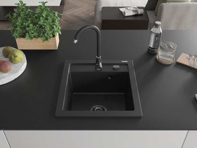 Évier en acier 60 cm