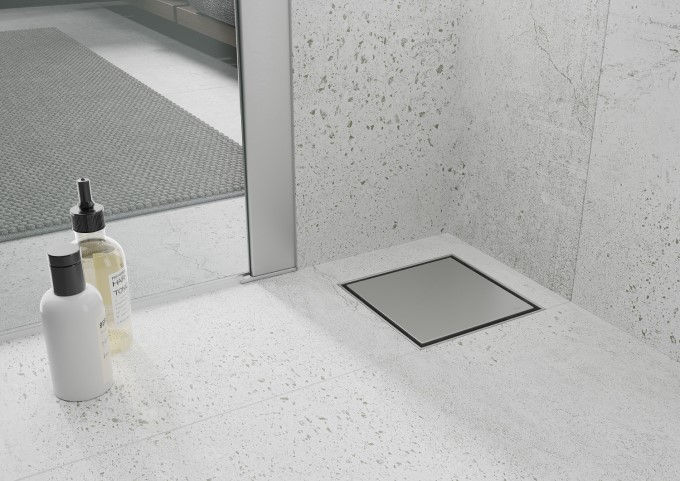 caniveau de douche 15 cm