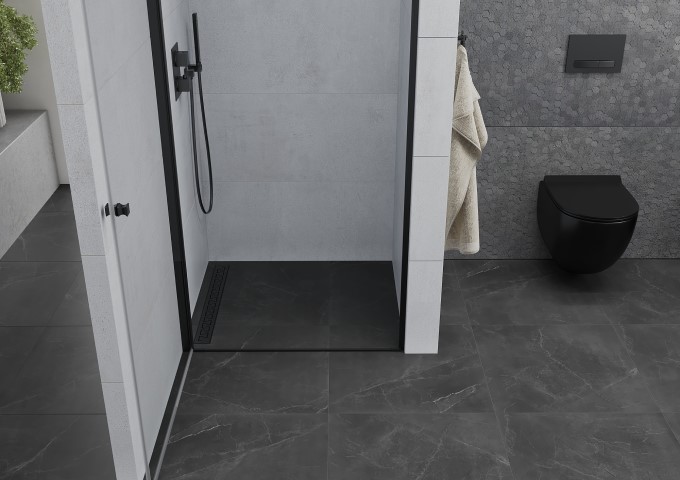 Portes de douche ouvrantes