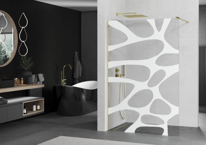 Parois de douche avec revêtement protecteur