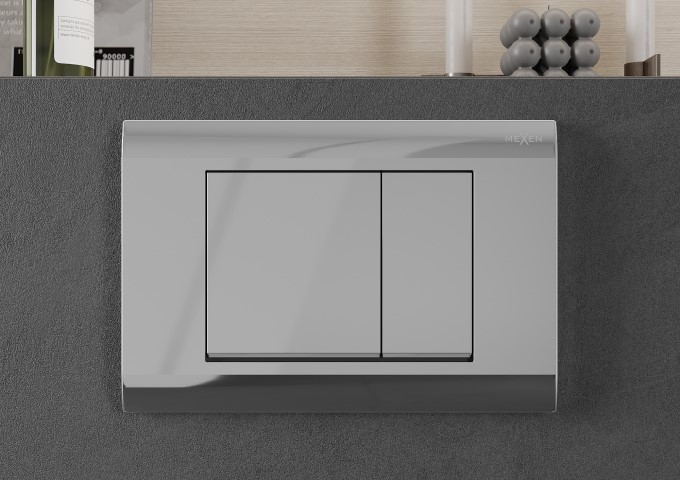 Spültasten Glanzchrom