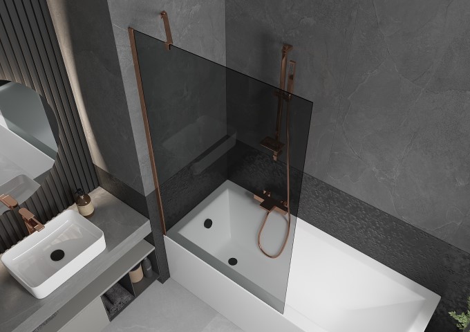 Parois de baignoire avec revêtement de protection