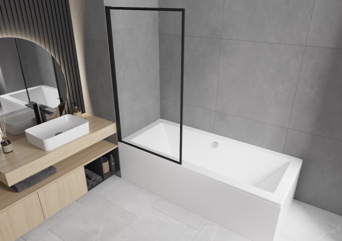 Pare-baignoire 1 volet