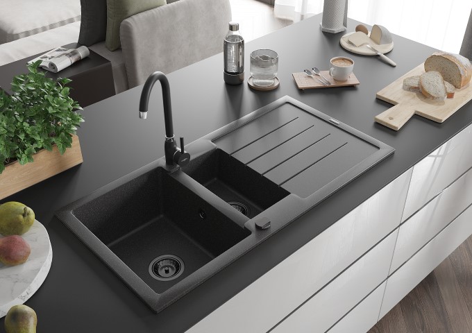 Black Kitchen Faucets