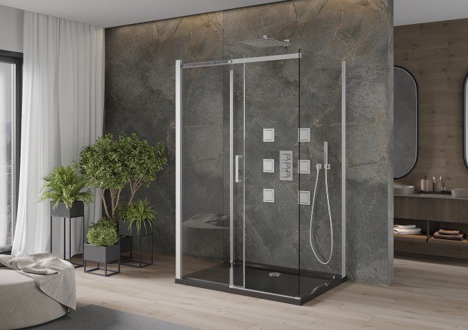 Rechteckige Duschen 70x90 cm