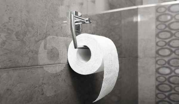 Comment installer un support de papier toilette avec étagère ?