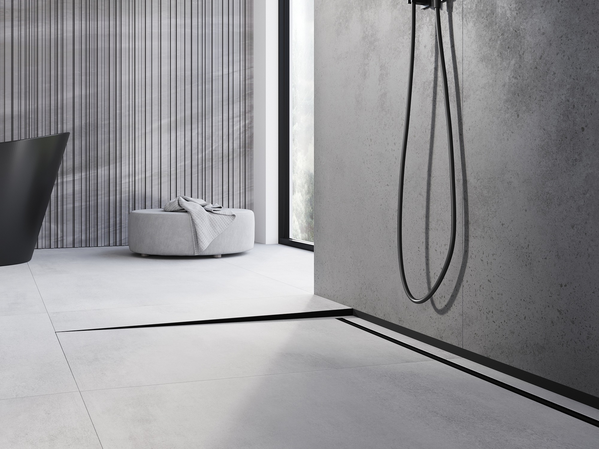 Listwa de pente – solution innovante pour la douche