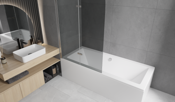 Avantages et inconvénients de la baignoire avec pare-bain