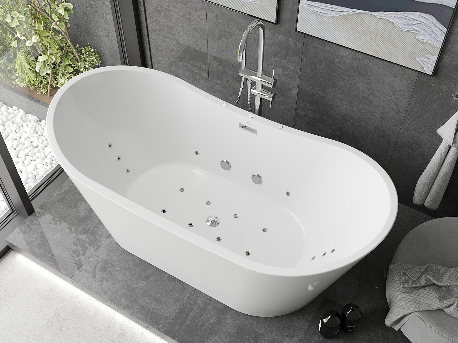 Salle de bain style spa