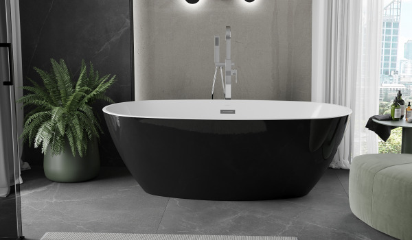 Salle de bains de style bohème