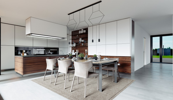 Armoires de cuisine jusqu'au plafond et hautes armoires - quand sont-elles efficaces?