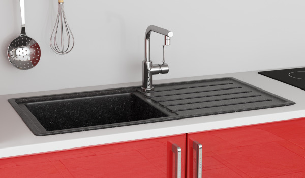 Un bon évier en granit pour la cuisine - lequel choisir ? 5 caractéristiques importantes