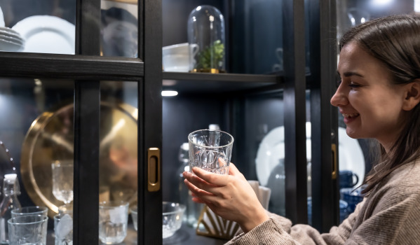 Vitrine - meuble de cuisine insolite