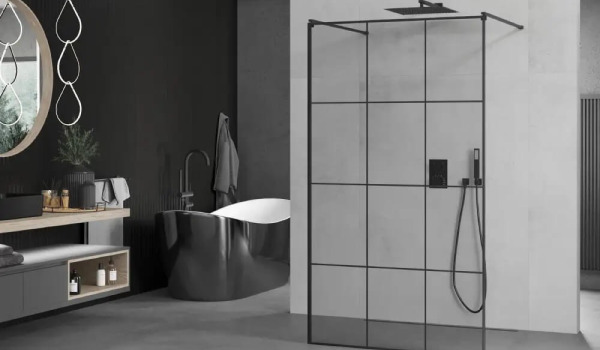 Black bathroom – inspiration for an elegant and original arrangement